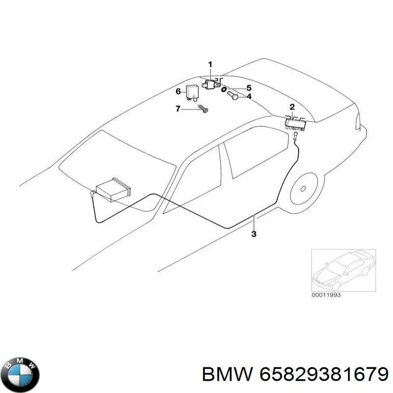 Купить 65829381679 BMW 