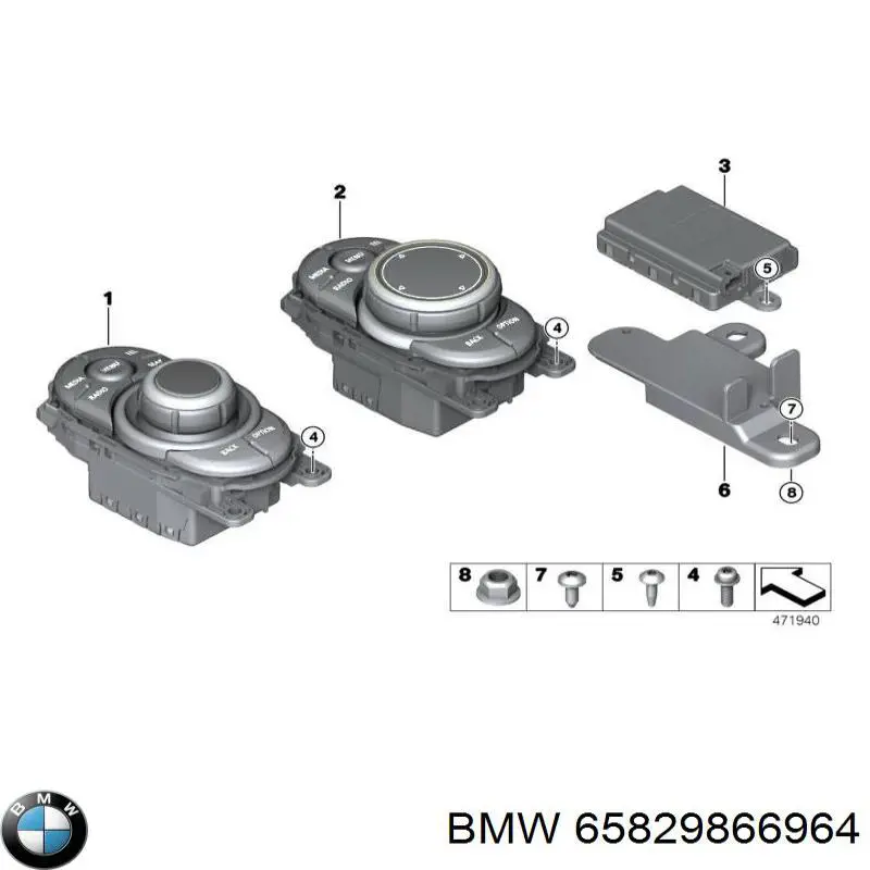 Модуль зажигания 65825A0E449 BMW