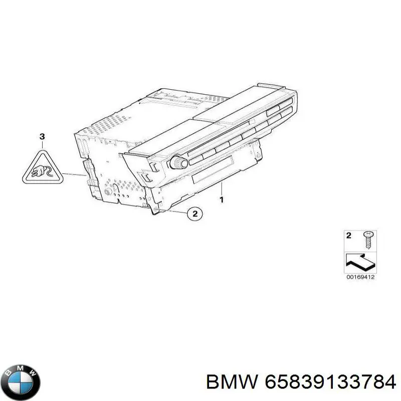 Aparelhagem de som (rádio AM/FM) para BMW X6 (E71)