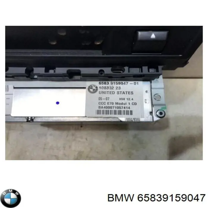 Магнитола (радио AM/FM) BMW 65839159047 цена, от 253.39 USD