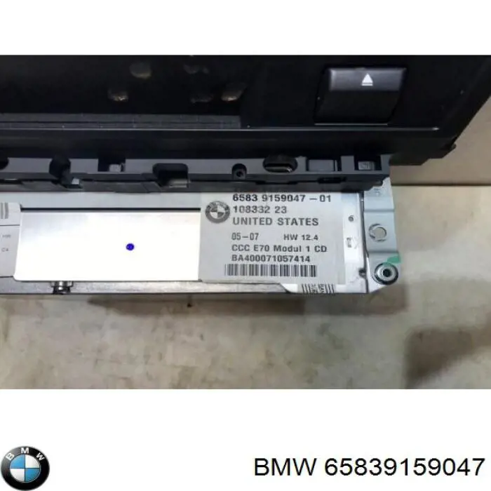 Купить 65839159047 BMW Заводская магнитола
