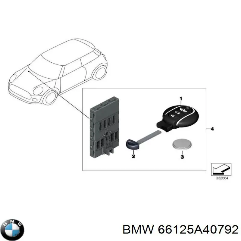 66125A56078 BMW 