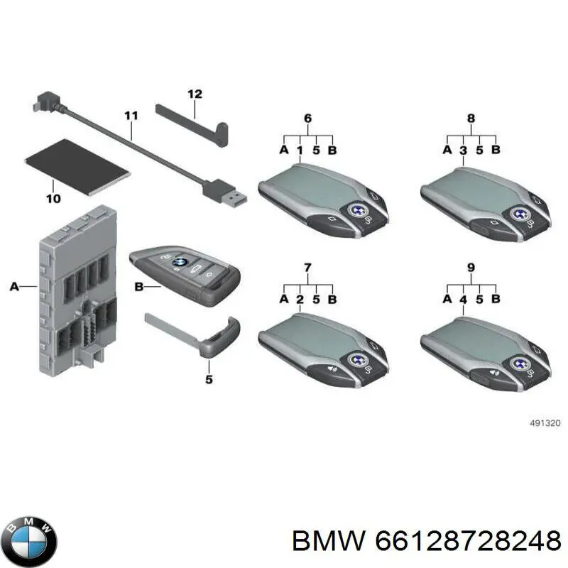 66128728248 BMW 