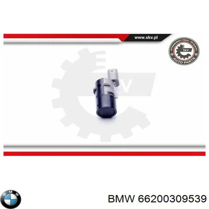 Купить 66202180145 BMW Ультразвуковой датчик парковки