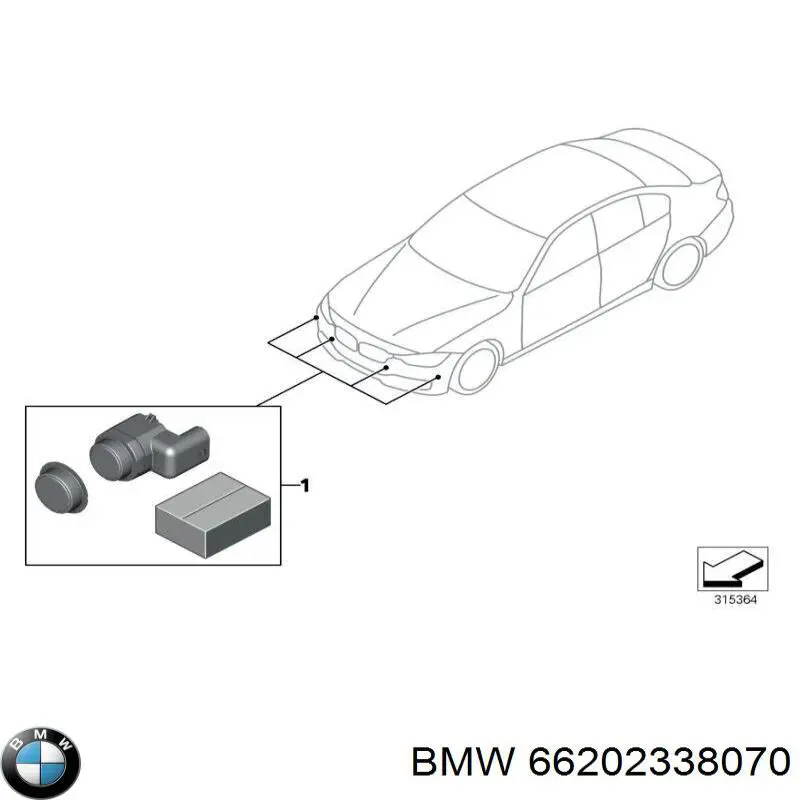 66202338070 BMW 