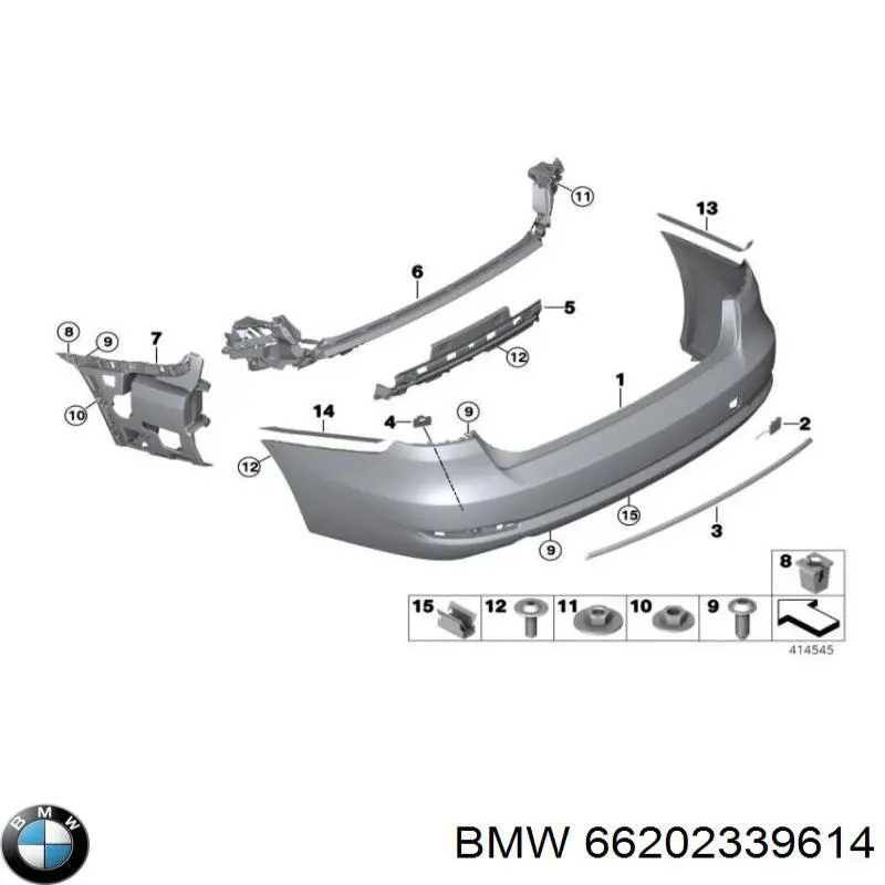 Купить 66202339614 BMW 