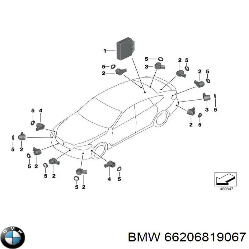 66206819067 BMW 