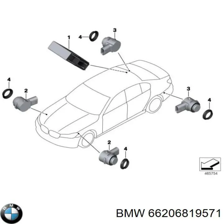 66206819571 BMW 