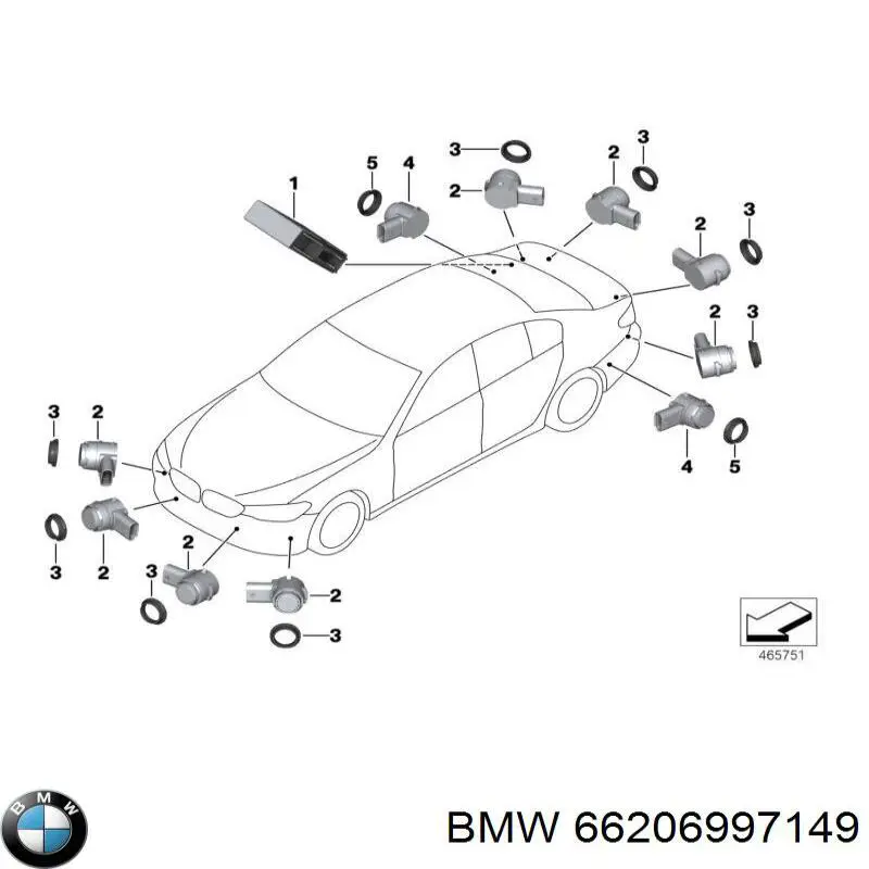  66209476555 BMW