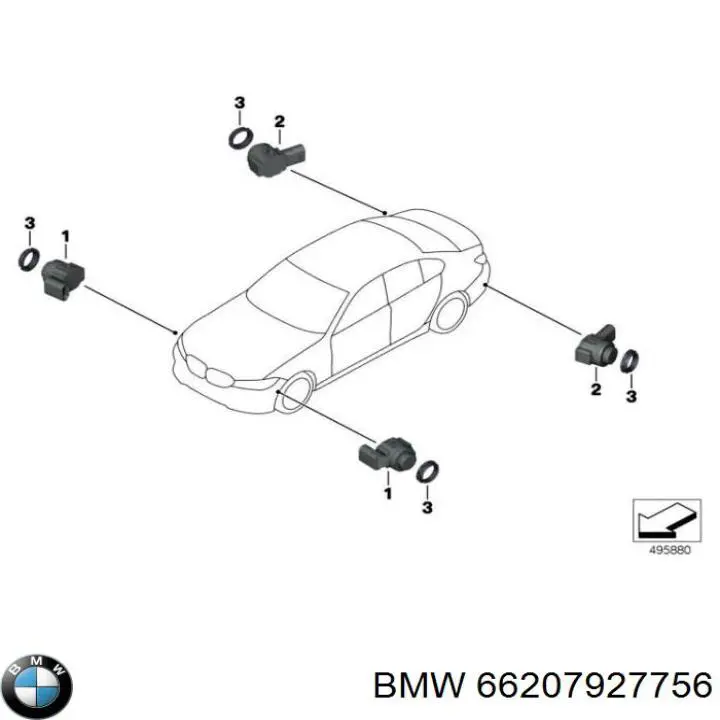  66207927756 BMW