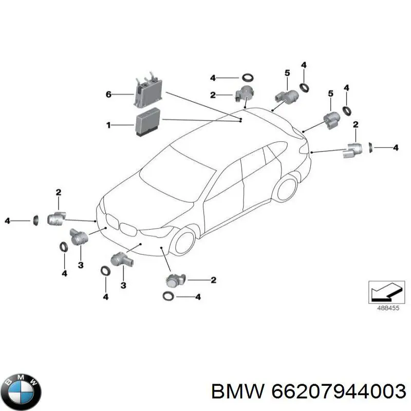  66209476555 BMW