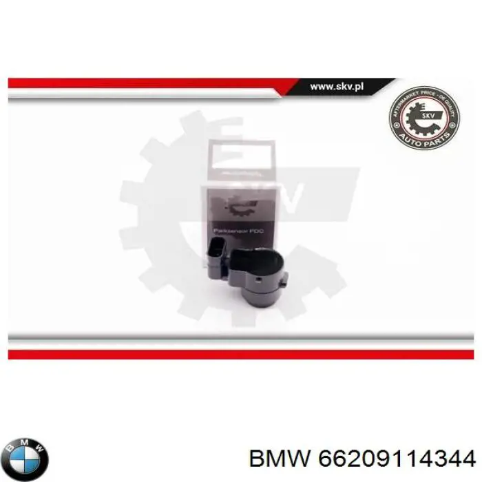 Купить 66209114344 BMW Ультразвуковой датчик парковки