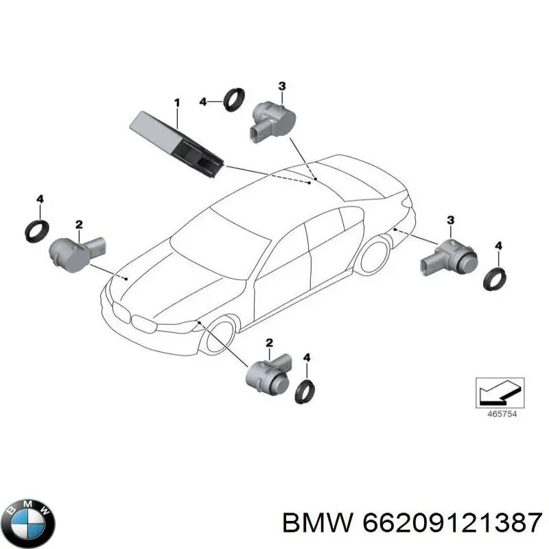  66209121387 BMW