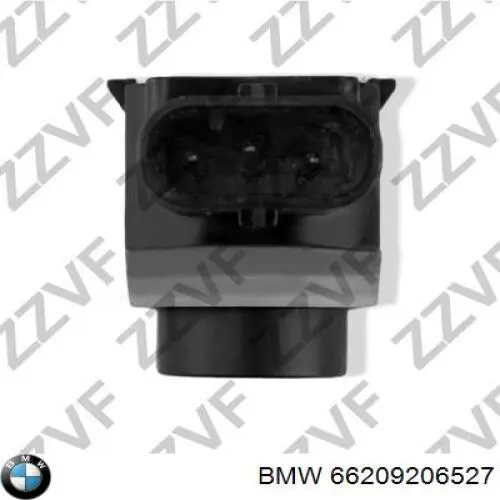 66209206527 BMW sensor de sinalização de estacionamento (sensor de estacionamento dianteiro/traseiro central)