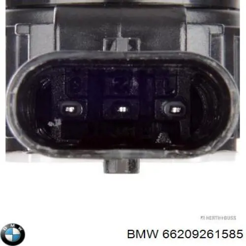 66209261585 BMW датчик сигнализации парковки (парктроник передний/задний центральный)