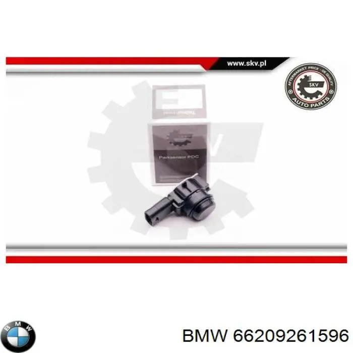 66209261596 BMW Датчик парктроника центральный