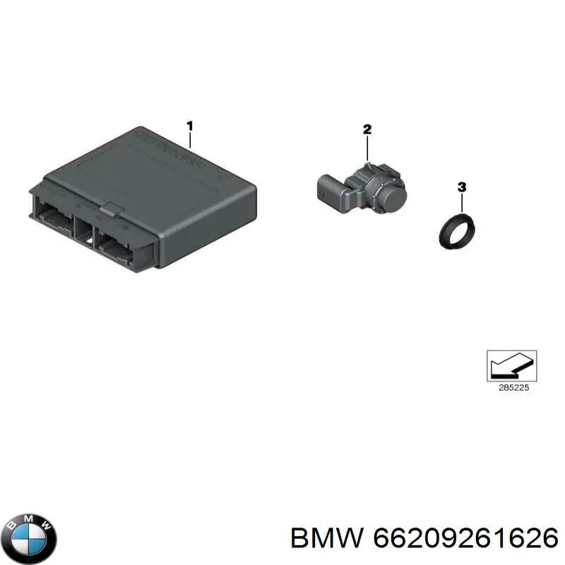 TQ42286 Tqparts Задние парктроники