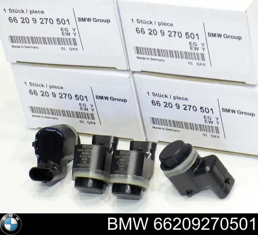 Датчик сигнализации парковки (парктроник) передний боковой BMW 66209270501 цена, от 14.07 USD
