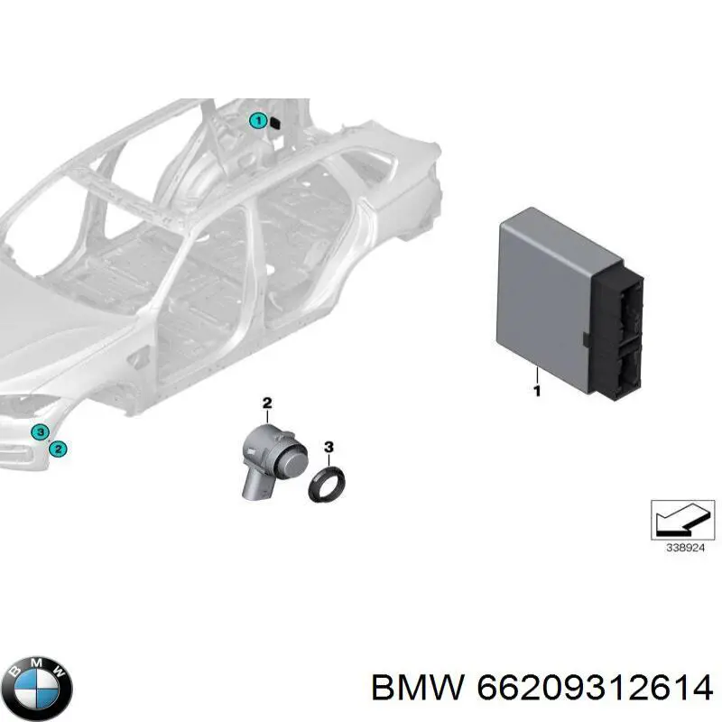  66209312614 BMW