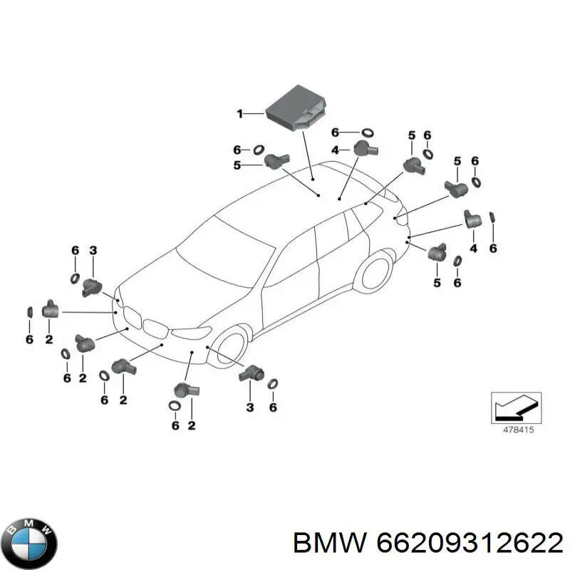  66209312622 BMW