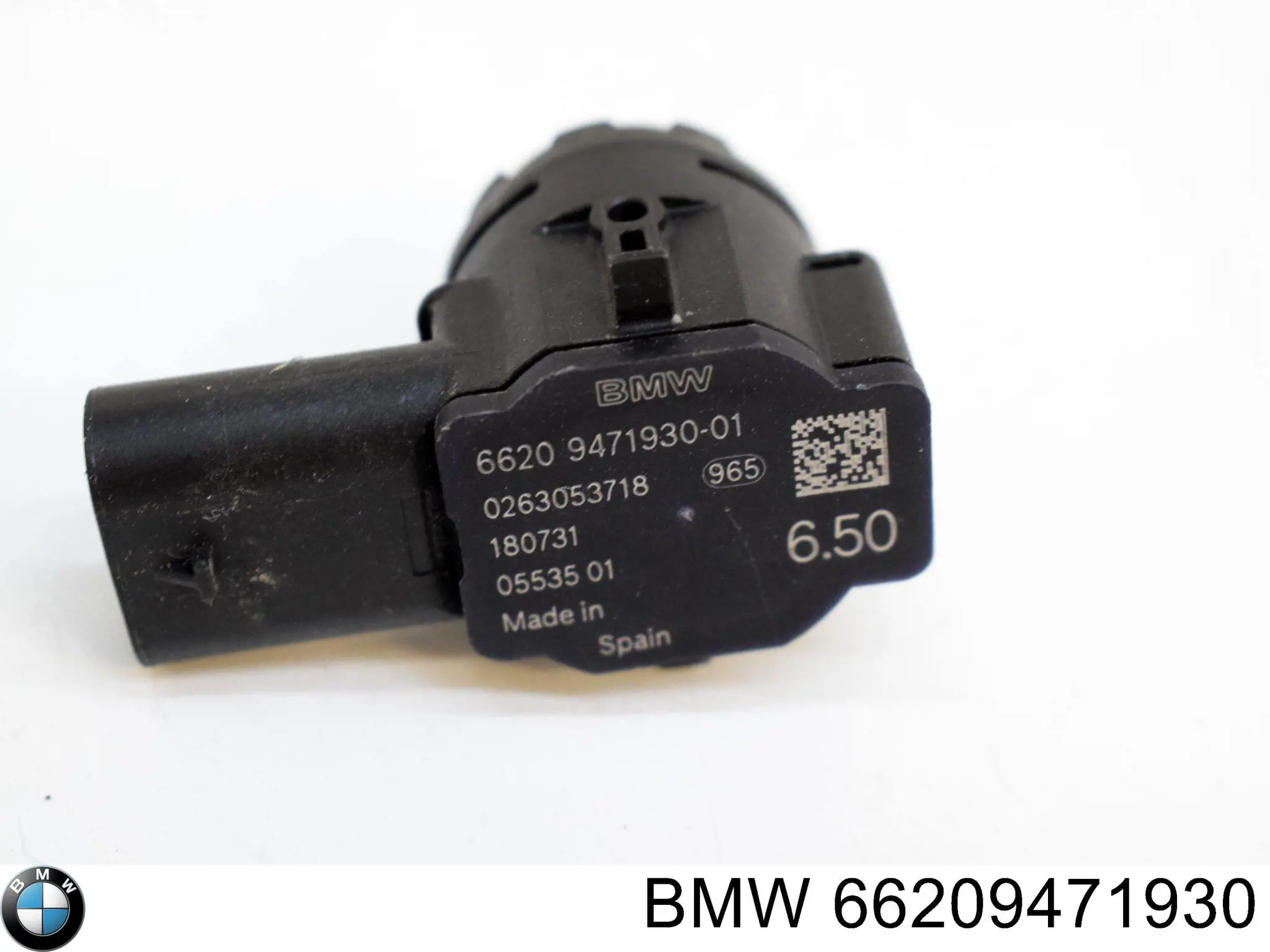 66209471930 BMW sensor traseiro lateral de sinalização de estacionamento (sensor de estacionamento)