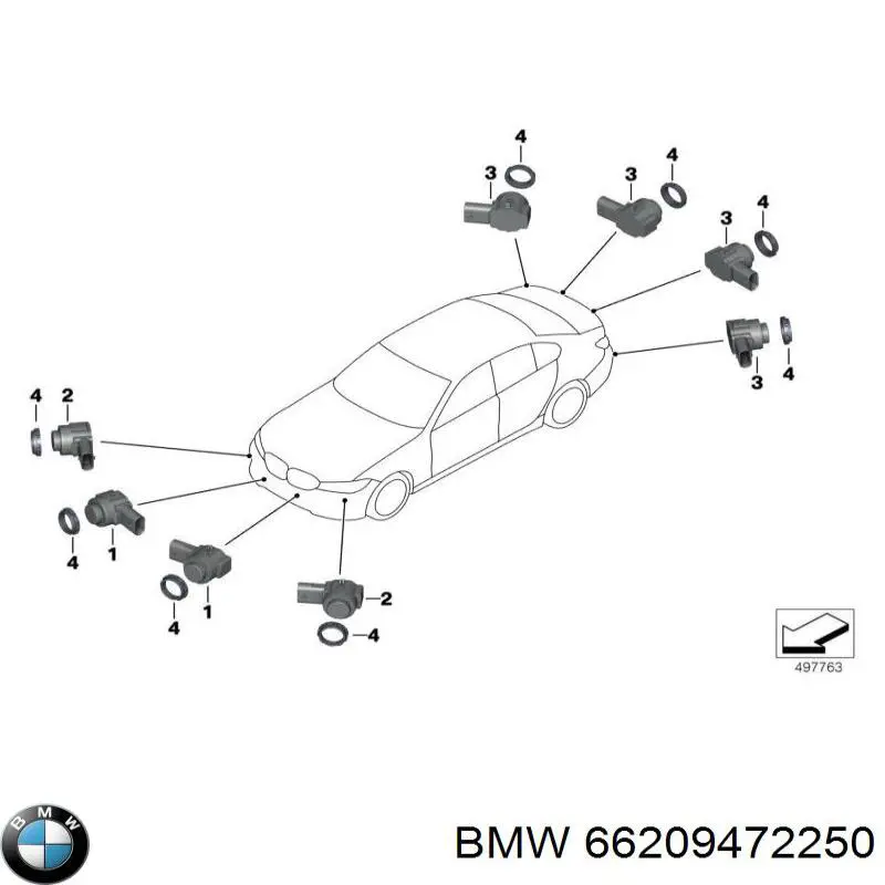  BMW 66207927814 цена, от 38.14 USD