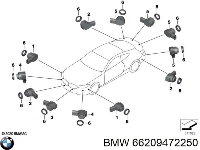  66209472250 BMW