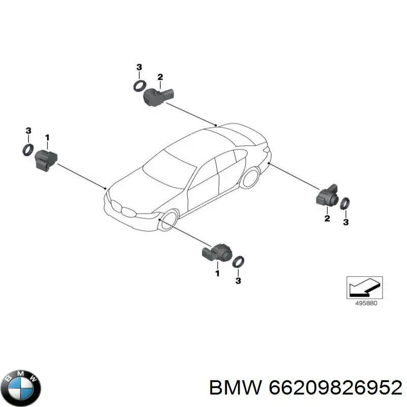  66209826952 BMW