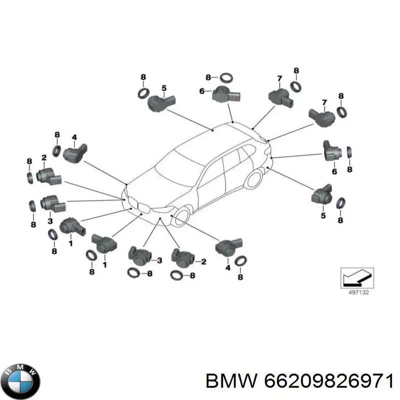  66209826971 BMW