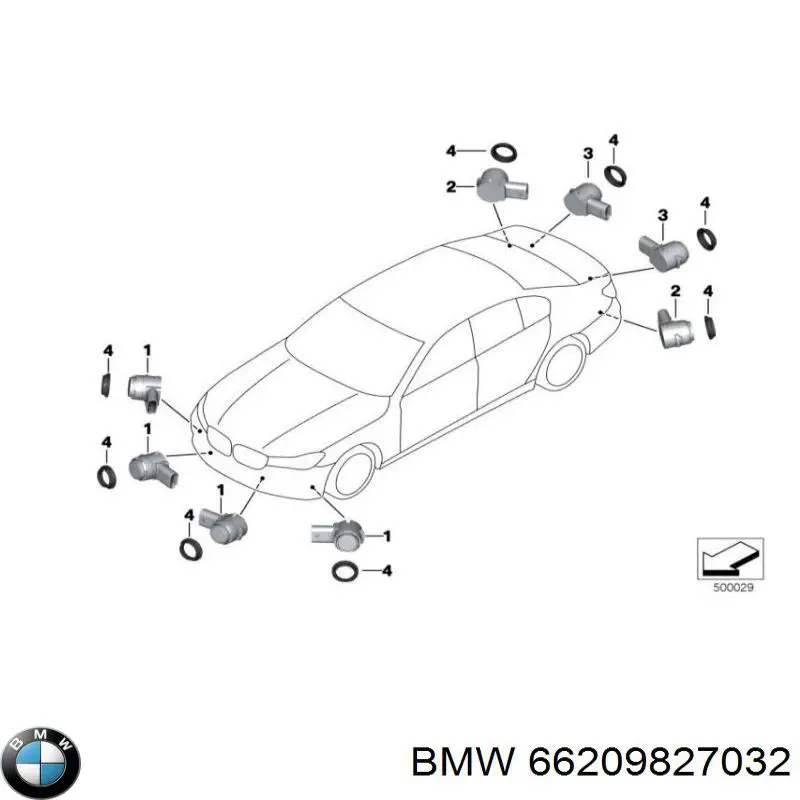  66209827032 BMW