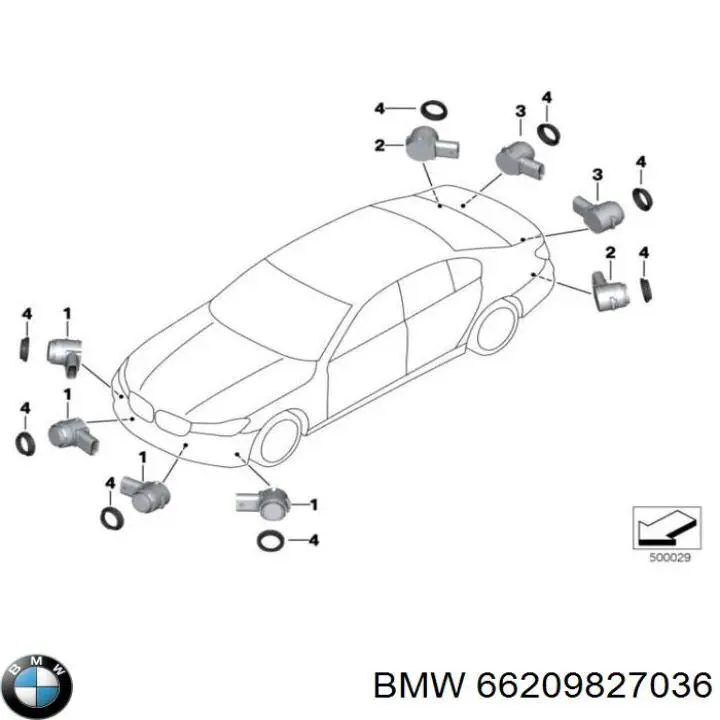  66209827036 BMW