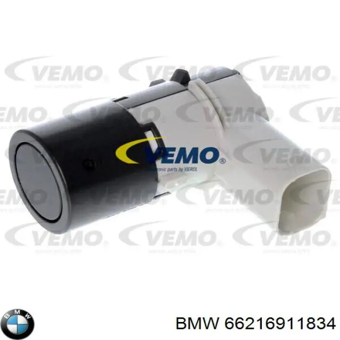 Sensor Alarma De Estacionamiento (packtronic) Frontal 66216911834 BMW