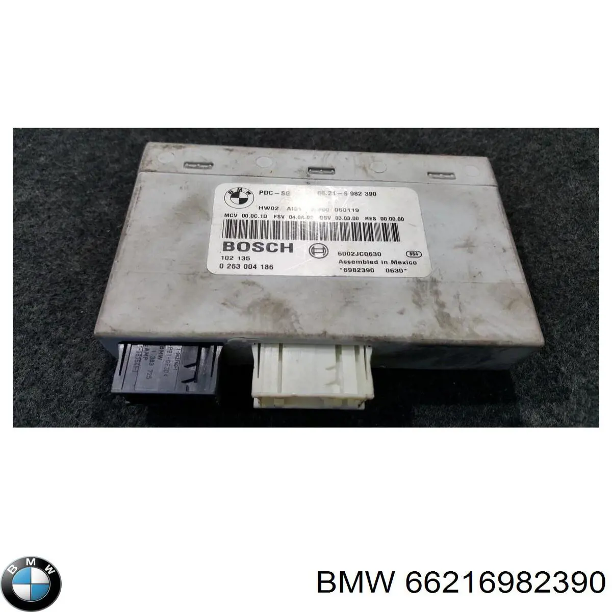 9225825 BMW Модуль (блок ЭБУ) управления парктроником