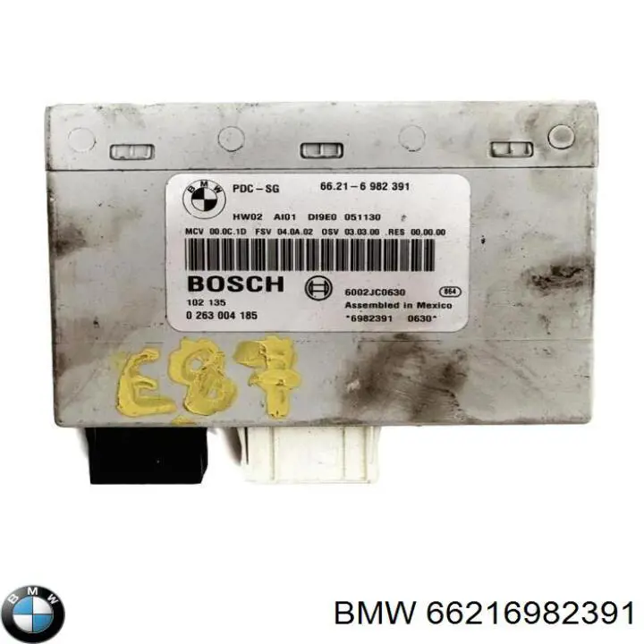 66216947795 BMW Модуль (блок ЭБУ) управления парктроником