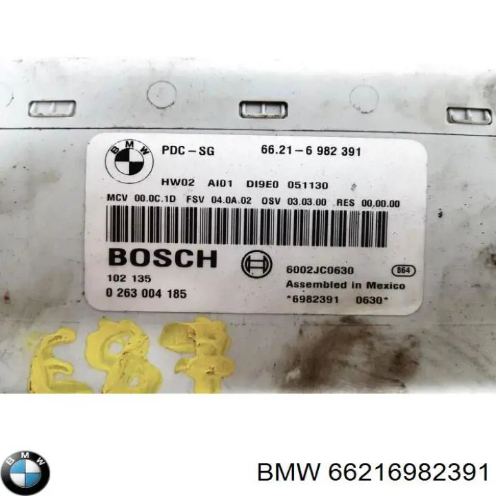 Модуль управления (ЭБУ) парктроником BMW 66216947795 цена, от 179.79 USD