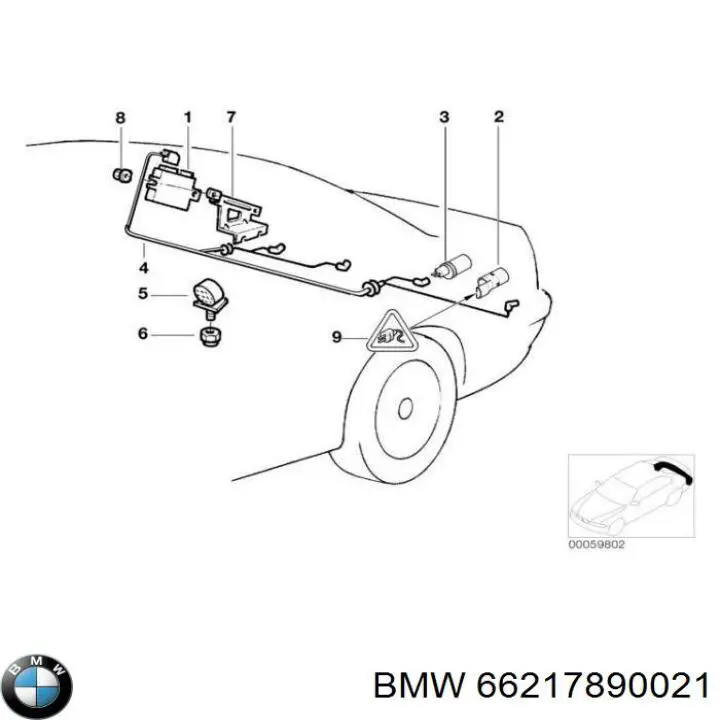 66217890021 BMW 