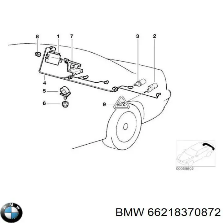  66218370872 BMW