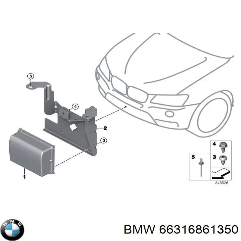 66316861350 BMW 