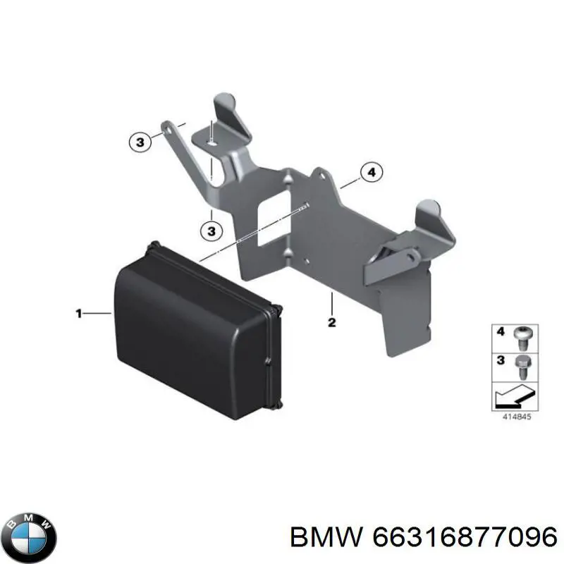 Купить 66316864628 BMW Радарный датчик дистанции