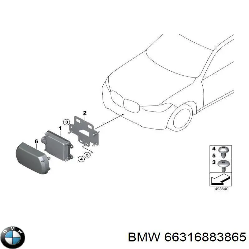  66316883865 BMW