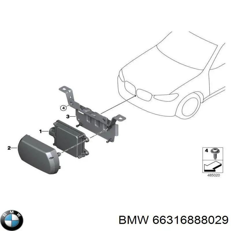  BMW 6888029 цена, от 294.86 USD