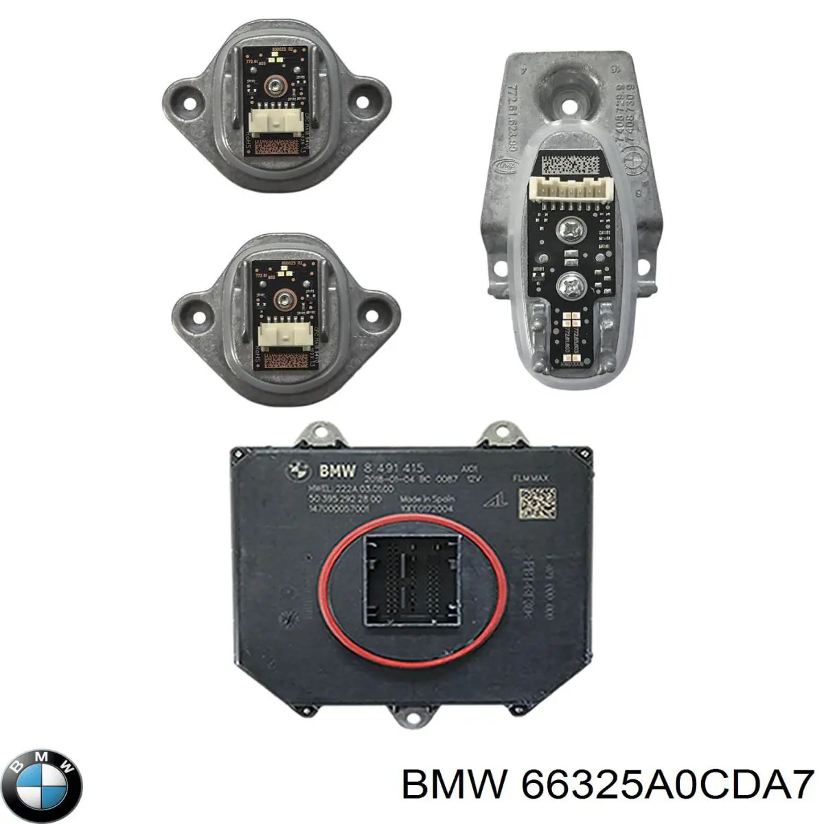 Датчик контроля мертвой зоны, задний BMW 66325A0CDA7