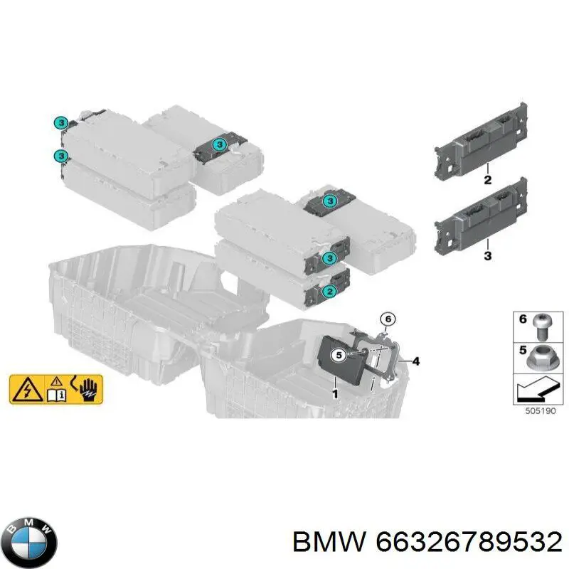  BMW 66326789532