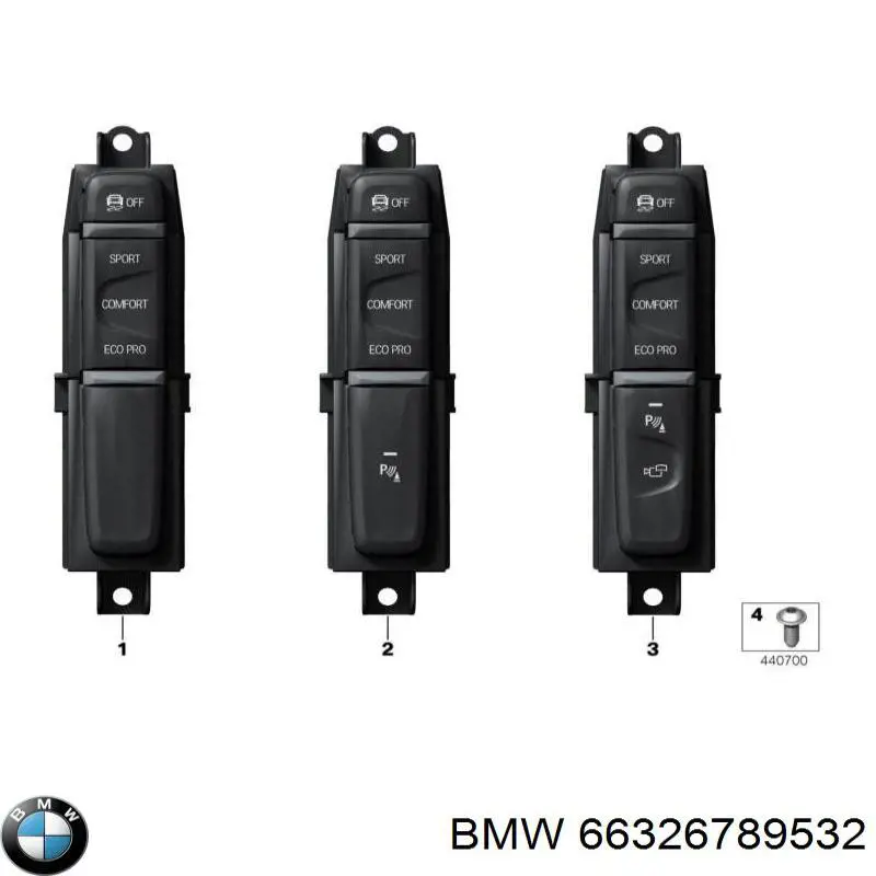 Купить 66326789532 BMW 