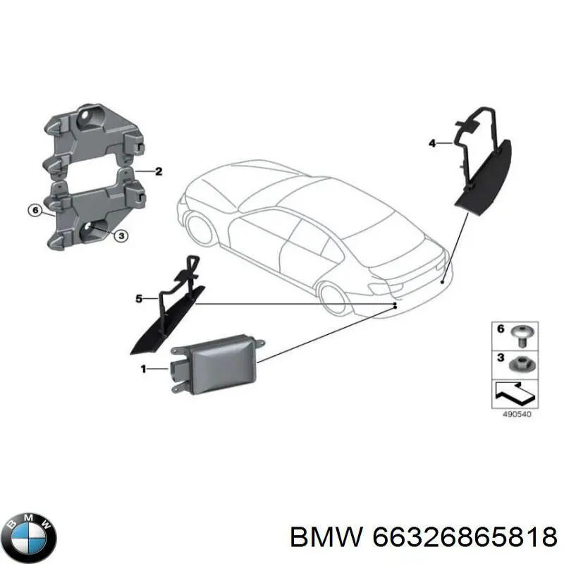  66326863332 BMW