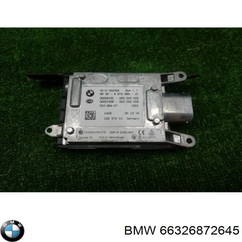 66326872645 BMW sensor traseiro de controlo da zona morta