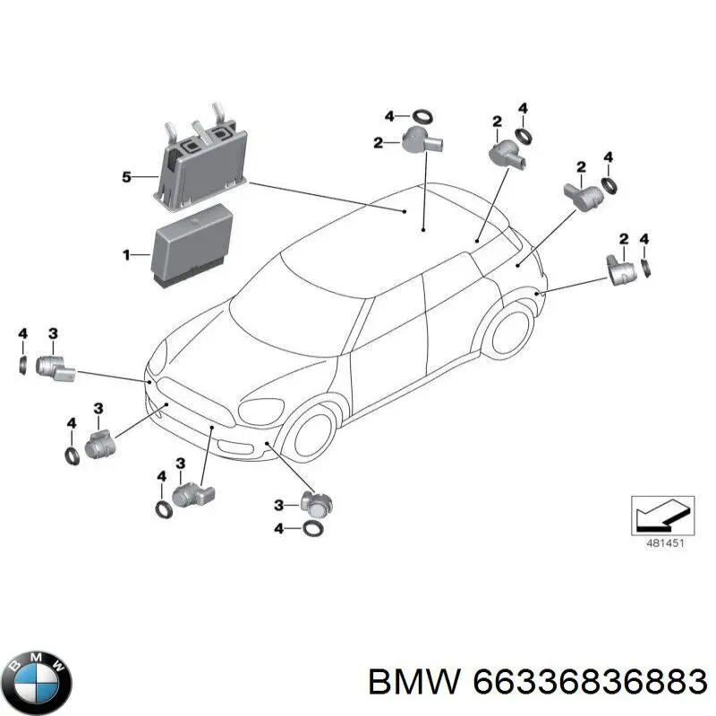  66336836883 BMW