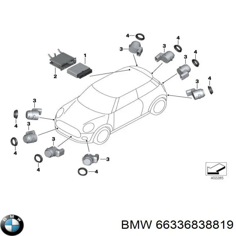  66336838819 BMW