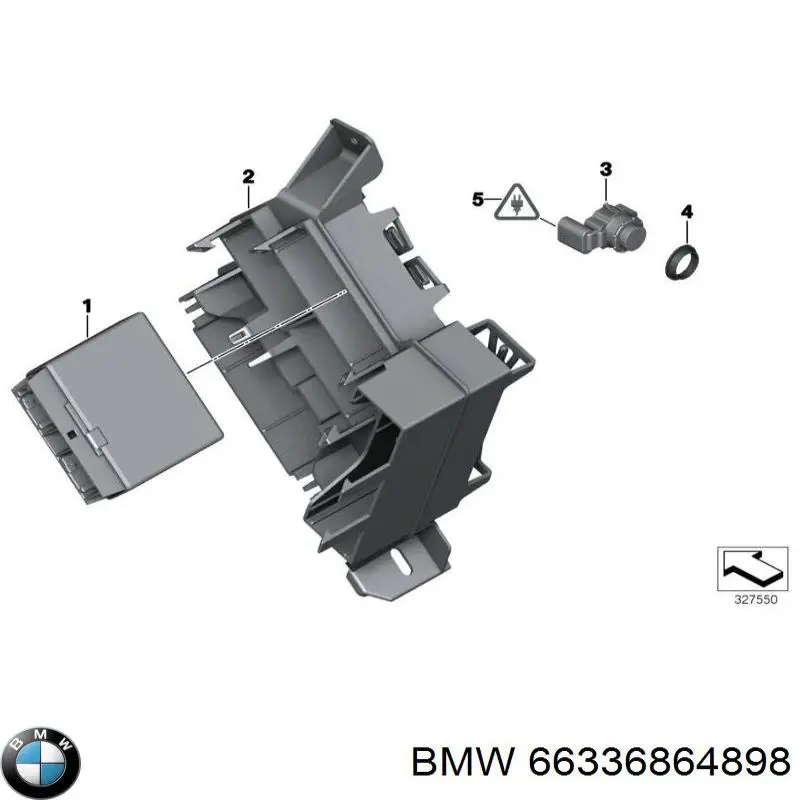 Купить 66336886211 BMW 