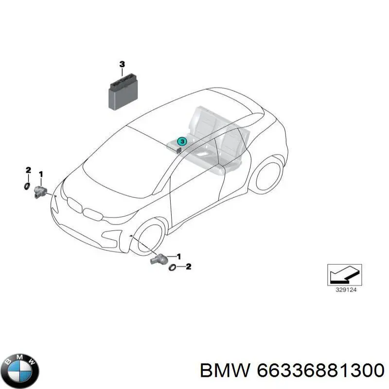 66336881300 BMW 